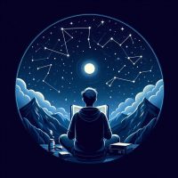 رصد آسمان شب