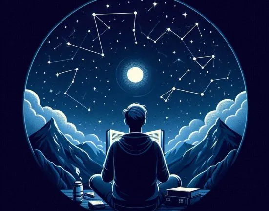 رصد آسمان شب
