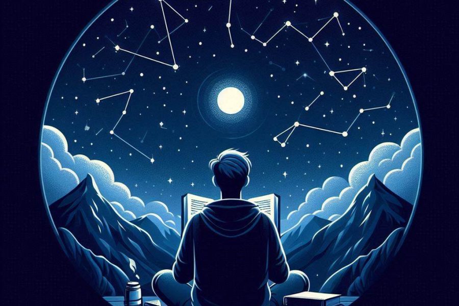 رصد آسمان شب